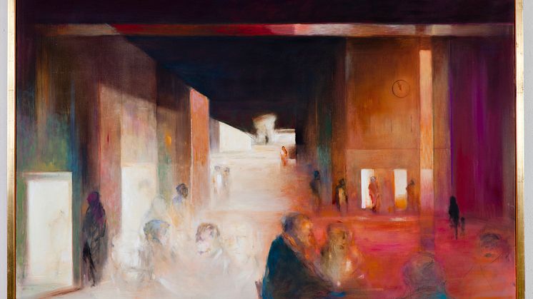 Ingemar Lööf, oljemålning (102 × 130 cm)
