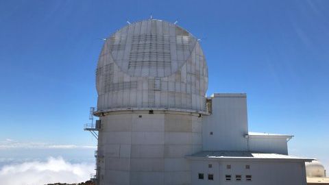 The site of the DKIST Telescope, Haleakala Mountain in Maui, Hawaii
