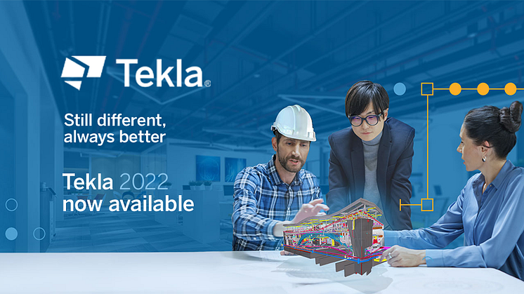 Trimblen Tekla 2022 -ohjelmistoversiot tukevat kestävämpää rakentamista 