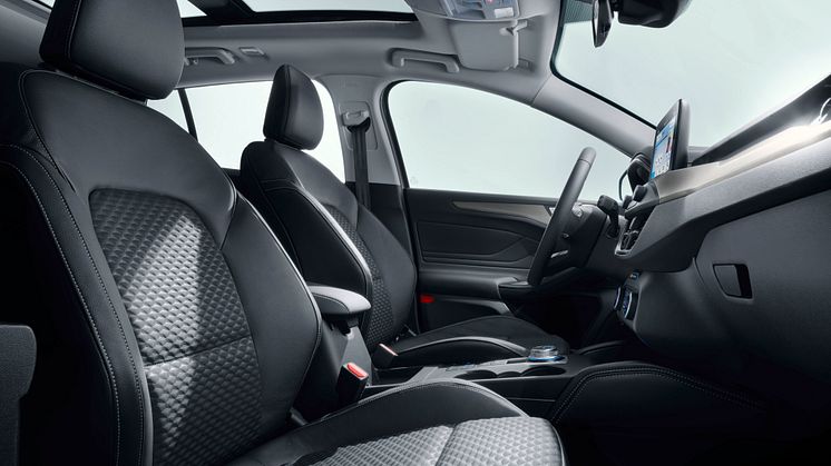 Ny Ford Focus interiør