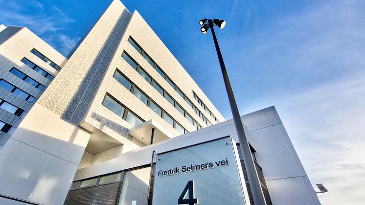 Fredrik Selmers vei 4 er ett av Entras  BREEAM In-Use-sertifiserte bygg. Antallet BREEAM In-Use-sertifikater er mer enn doblet siden ifjor.