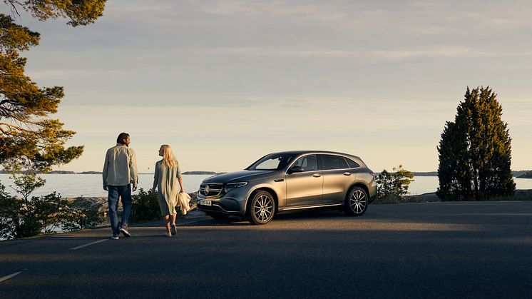 Provkörning av Mercedes-Benz EQC