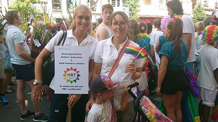 ​Praktikertjänst N.Ä.R.A. AB deltar på Pridefestivalen i Stockholm