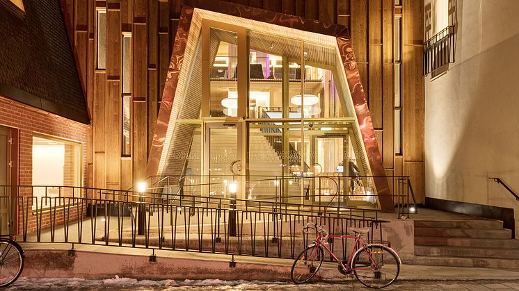 The Great Northern i Skellefteå är en av fyra nominerade byggnader till årets Spiranpris.