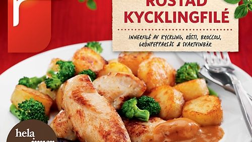 Nominerad Årets Dagligvara 2012: Findus lunchrätt Rostad Kycklingfilé 