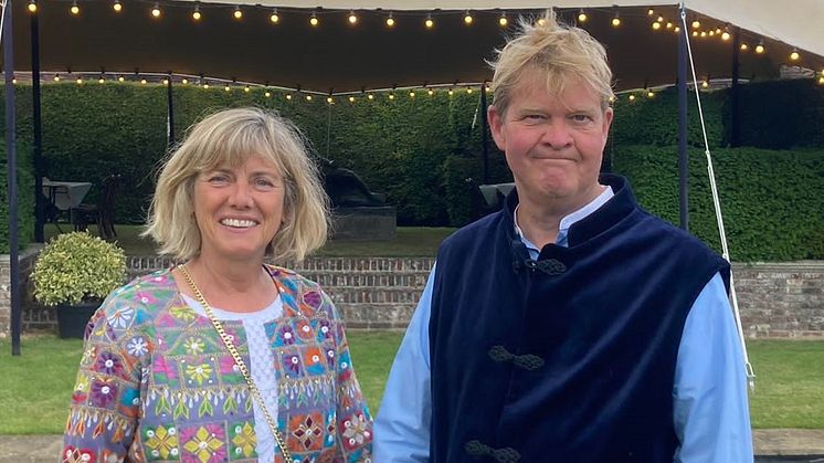 FORTUNATE: John and Margo feel grateful that thrombectomy was available at Southampton General Hospital