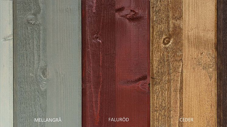 Timberex Thixo 7 standardkulörer 
