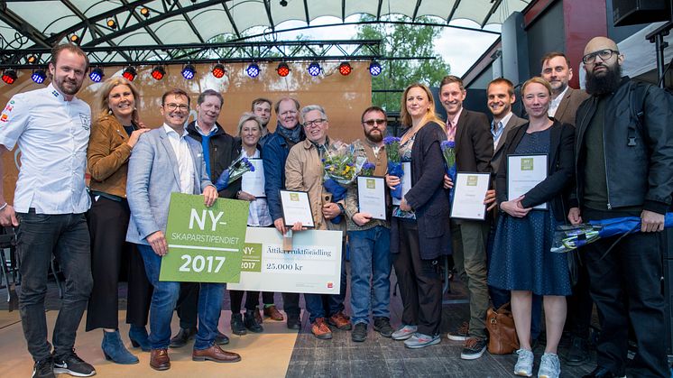 Finalisterna i Nyskaparstipendiet 2017