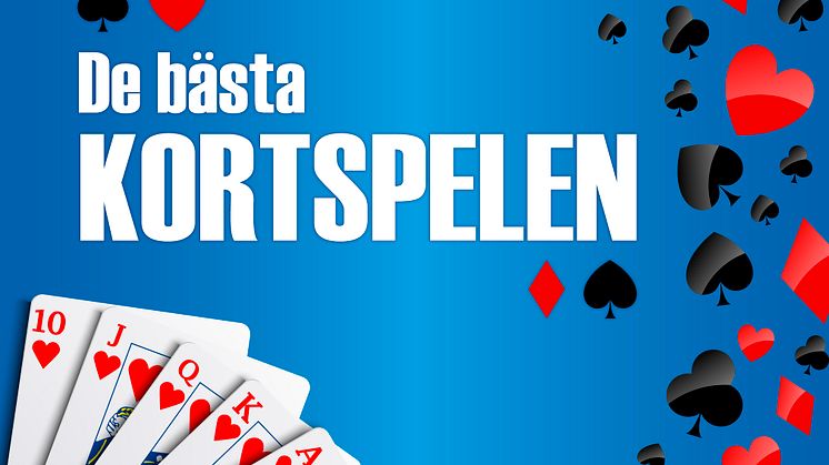Omslag "De bästa kortspelen"