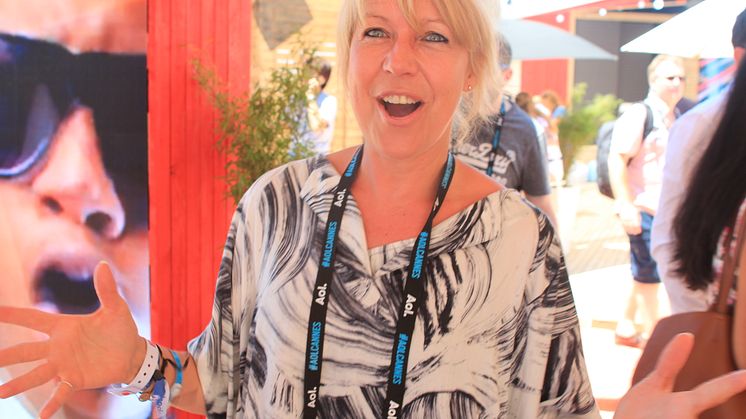Camilla Wallander, CEO, Berghs School of Communication in Cannes 2016