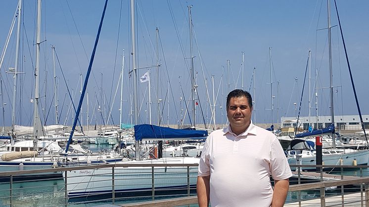 Bahadir Gökçetekin, the new Harbour Master at Karpaz Gate Marina