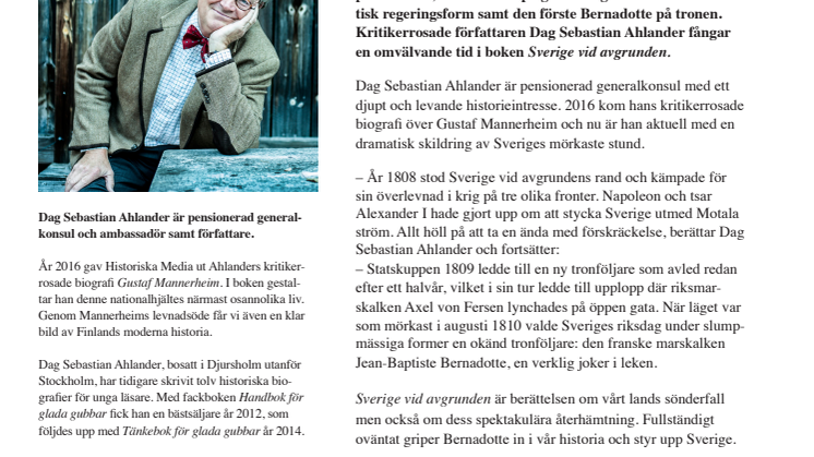 Ny bok skildrar Sveriges  mörkaste stund