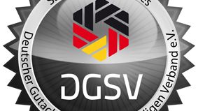 Das Siegel der geprüften DGSV Sachverständigen