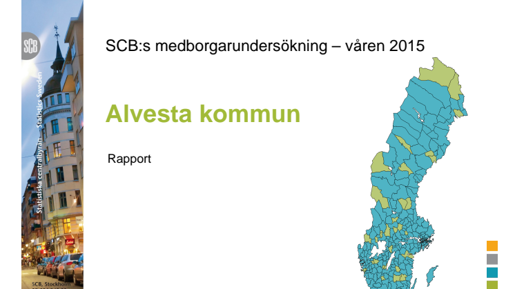 Medborgarundersökning 2015 Alvesta kommun 