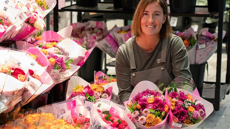 Butikkleder på Mester Grønn Liertoppen, Sofia Samuelsson, er en av mange ansatte som har bidratt til det fantastiske resultatet.