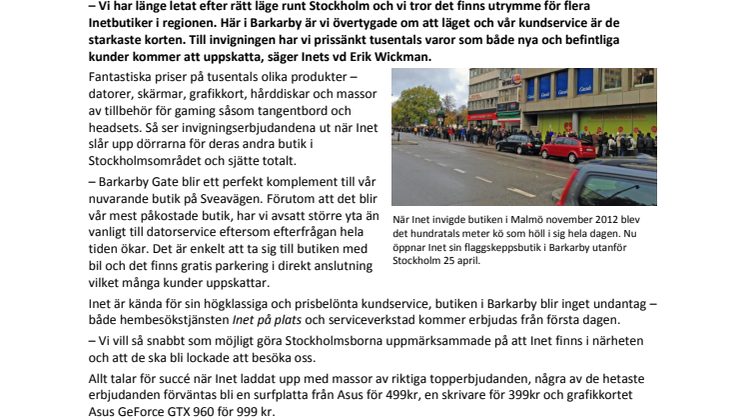 ”Festen startar lördag 25 april”