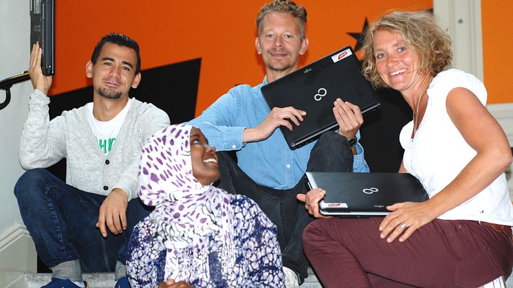 Datordonation till Stadsmissionen