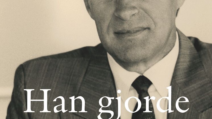 Omslag till boken Han gjorde Mercuri världsledande. Curt Abrahamsson och Mercuri International