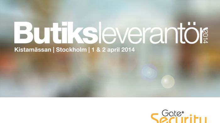Gate Security på Butiksleverantör 2014, Kistamässan