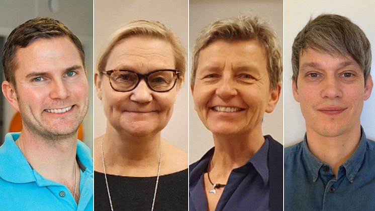Jay Lewis, Marianne Björk, Carola von Haartman, Tore Blomqvist