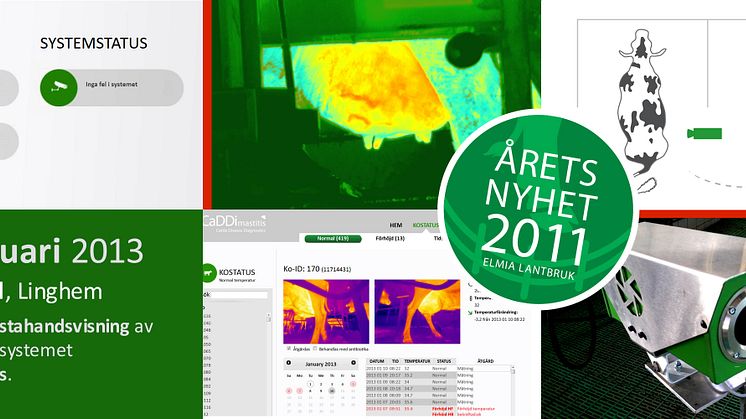 Mjölkbönder kan årligen spara mångmiljardbelopp med unikt värmekamerasystem som detekterar juverinflammation