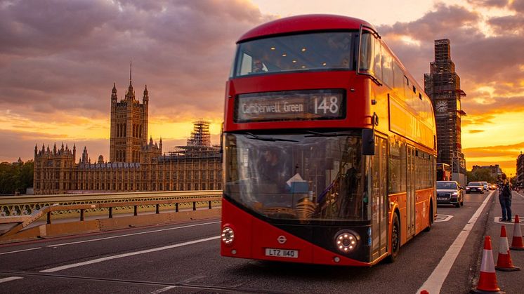 Bus in Londen