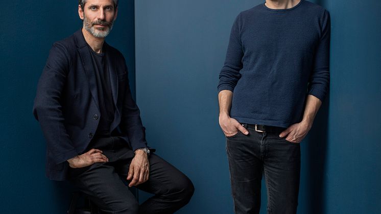 Jens Lapidus and Nicklas Wikström Nicastro, founders of Strive Stories.