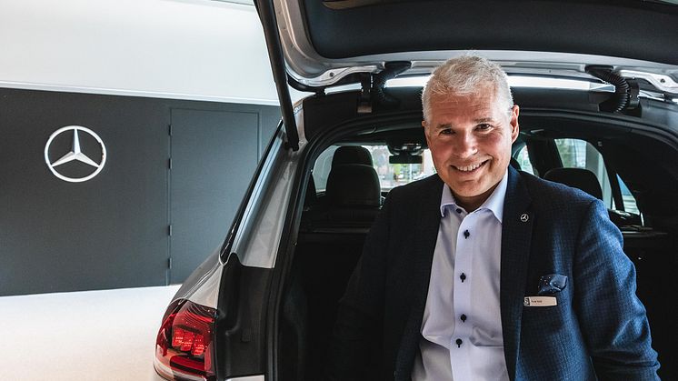 Se den nye Mercedes-Benz butikken i Bodø