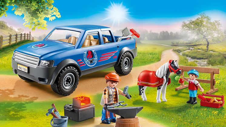 Mobiler Hufschmied (70518) von PLAYMOBIL