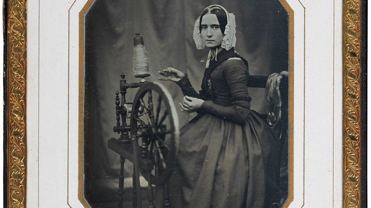   Johan Wilhelm Bergström, Henriette Charlotta Catharina Ronjon (1817–1891), probably the 1840s. Photo: Cecilia Heisser/Nationalmuseum.