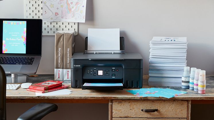 Canon PIXMA G3570EUR BK_Study_Ambient-Home-Office-Set-Up