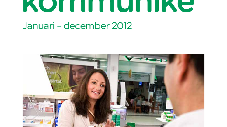 Bokslutskommuniké för 2012: Nöjdare kunder ger ökad vinst