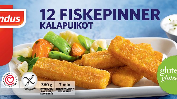 UUSI GLUTEENITON KALAPUIKKO FINDUKSELTA