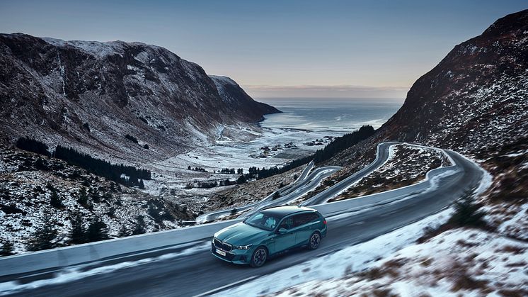 Helt nye BMW i5 Touring