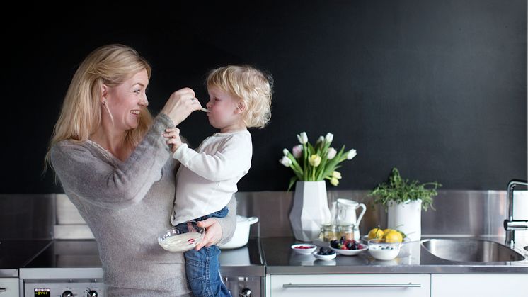 Et sunt lite yoghurtmåltid med Safari yoghurt