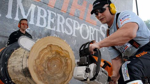 Nordisk Mesterskap i STIHL TIMBERSPORTS på Nordiske Jakt- og Fiskedager i Elverum