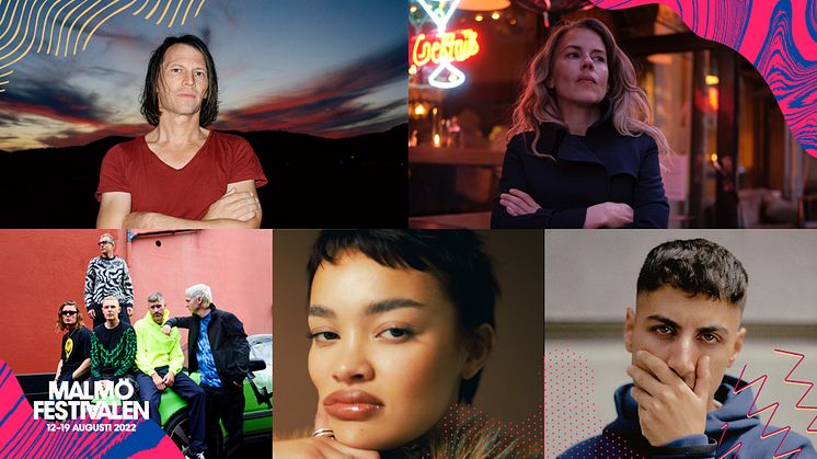 Malmöfestivalen släpper sina nio första artister idag, däribland Jakob Hellman, MSO och Annika Norlin, The Minds of 99, Daniela Rathana och A36.