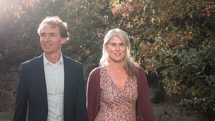 Die Initiatoren von ‹Medienfasten›: David Martin und Silke Schwarz (Foto: Sebastian Schieren)