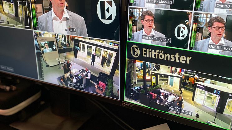 Studio Elitfönster live från Nordbygg. 