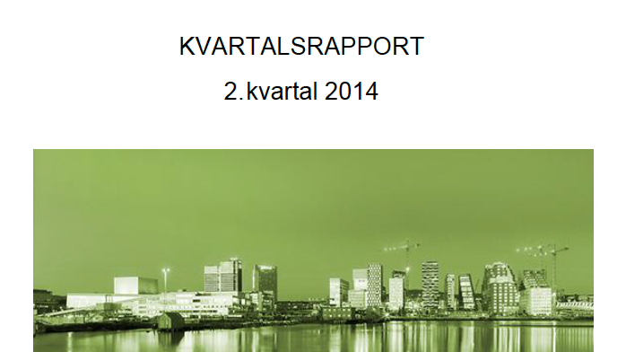 NHST Media Group - Kvartalsrapport 2. kvartal 2014