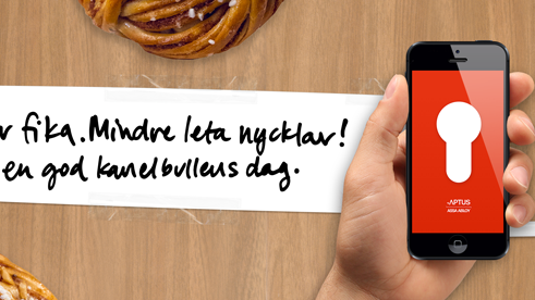Mer fika och bullar. Mindre leta nycklar.