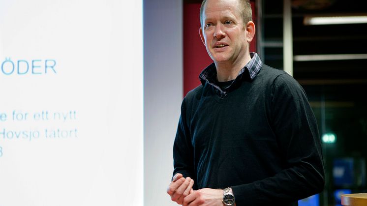 Martin Mansell, planarkitekt på Södertälje kommun