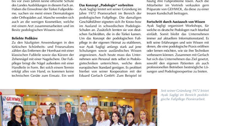 Gerlach in der Türkei: Fußpflege auf Türkisch