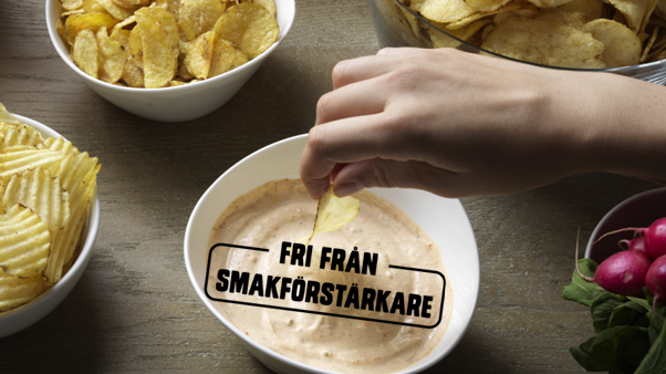 Numera helt utan tillsatt glutamat!