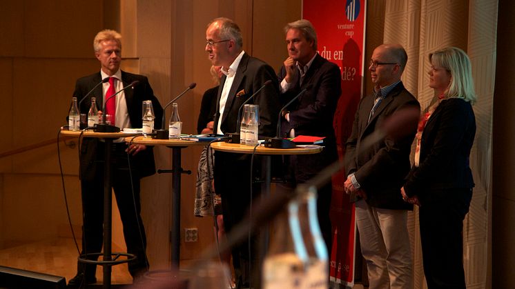 Venture Cup bjöd in till rafflande debatt om hur framtidens tillväxtföretag skall finansieras… 