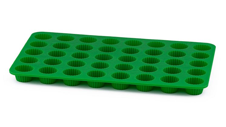 Knäckplåt grön frilagd