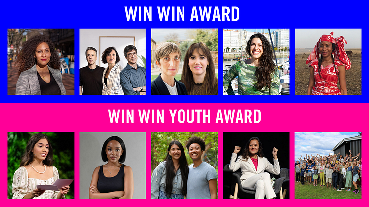 Alla finalister för årets WIN WIN Award & WIN WIN Youth Award