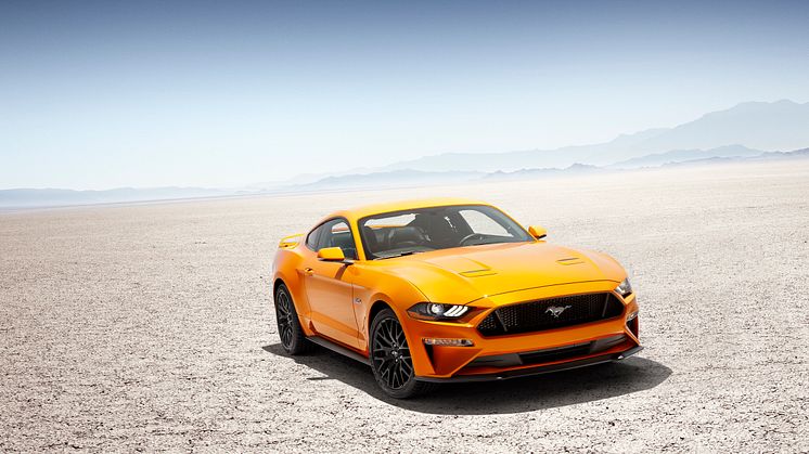 Ford præsenterer ny Mustang 2018 