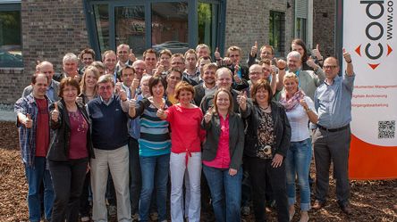 Das Team der codia Software GmbH in Meppen. Abb. codia 