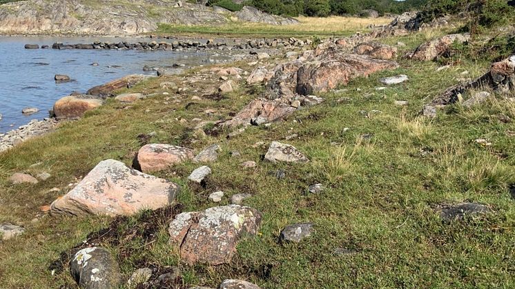 Bassholmen, strandäng